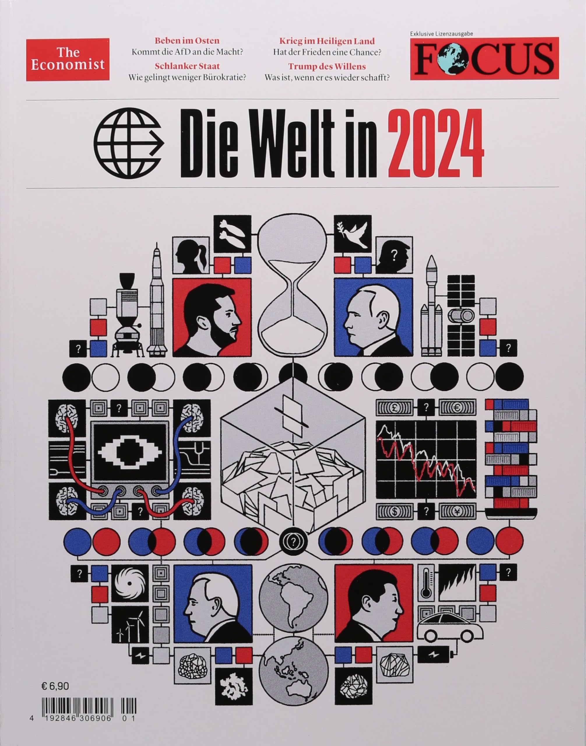 DIE WELT IN 2025 - The Economist Focus SH Economist 1/2024 : Focus
